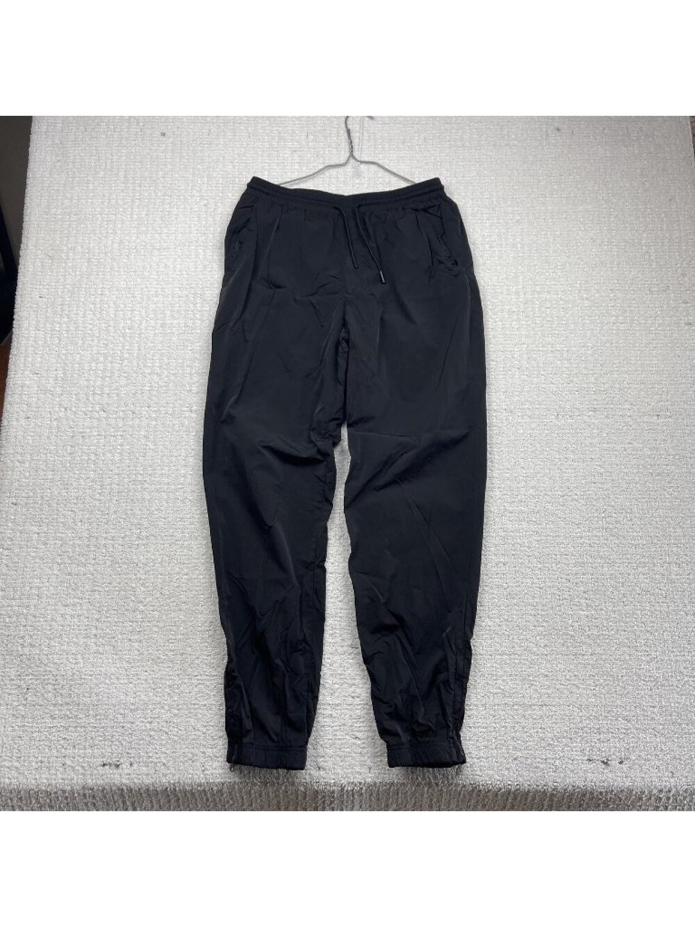 Tentree Recycled Nylon Lightweight Jogger Black Men Sz M Cozy Lounge Wear